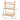 3-Tier Foldable Wooden Ladder Shelf – Natural Finish Display & Storage Stand - Lifeideas