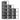 12-Pack Stackable Shoe Storage Boxes – Black Transparent Organizers with Ventilation Holes - Lifeideas