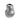 Artistic Gourd Porcelain Vase – Ribbed Silver Tabletop Accent for Modern Interiors - Lifeideas