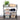 4-Tier S-Shape Metal Shoe Rack with Decorative Side Panels - Lifeideas