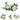 Artificial Floral Row Arrangement – Silk Wedding Tabletop & Backdrop Decoration for Events & Home - Lifeideas