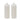 2-Pack Unscented Ivory Pillar Candles – 21cm Decorative Wax Set - Lifeideas