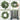 55cm Artificial Eucalyptus Topiary Wreath – Handmade Silk Leaf Door and Wall Decor - Lifeideas