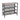4/5-Tier Mesh Shoe Rack with Wood Top – Space-Saving Steel Organizer for Entryway or Closet - Lifeideas