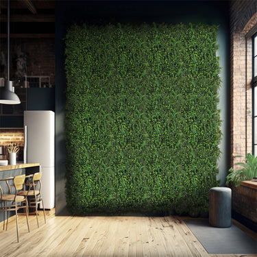 40x60cm Artificial Green Plant Wall Hedge Panel – UV-Proof Ivy for Indoor & Outdoor Use - Lifeideas