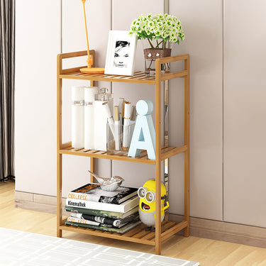 3-Tier Bamboo Wood Book Storage Shelf - Lifeideas