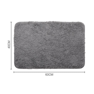 Soft Shag Super Absorbent Bath Rug with Non-Slip Backing