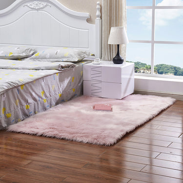 Ultra-Soft Rectangular Shaggy Area Rug – Plush Comfort for Cozy Spaces