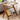 Small Bamboo End Table with Glass Top – Compact Side Table for Living Room or Balcony
