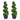2 Pack Artificial Spiral Boxwood Topiary Tree – Realistic Fake Plant for Indoor & Outdoor Decoration - Lifeideas