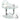 2-Tier Tempered Glass Corner Shelf – Wall-Mounted Bathroom Organizer with Stainless Steel Frame - Lifeideas