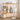 110cm Natural Bamboo Clothes Rack with Shelves and Hooks – Multi-Tier Freestanding Wardrobe Organizer - Lifeideas