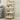 Nordic 4-Tier Wooden Ladder Shelf – Freestanding Display Organizer in White and Brown