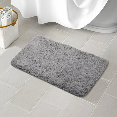 Soft Shag Super Absorbent Bath Rug with Non-Slip Backing