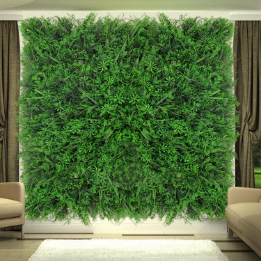 40x60cm Artificial Ivy Wall Panel – Reusable Decorative Green Hedge for Home, Events & Outdoor Spaces - Lifeideas