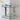 2-Tier Tempered Glass Corner Shelf – Wall-Mounted Bathroom Organizer with Stainless Steel Frame - Lifeideas