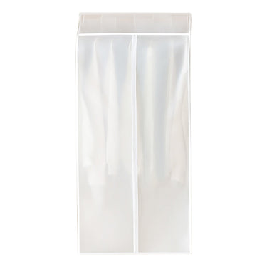 Hanging Garment Dust Cover – Transparent Clothes Protector with Zipper Closure