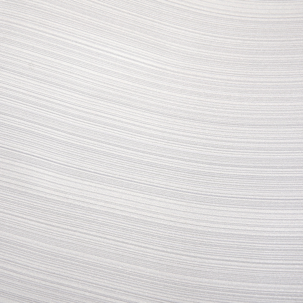 Modern Grey Striped Emboss Non-Woven Wallpaper