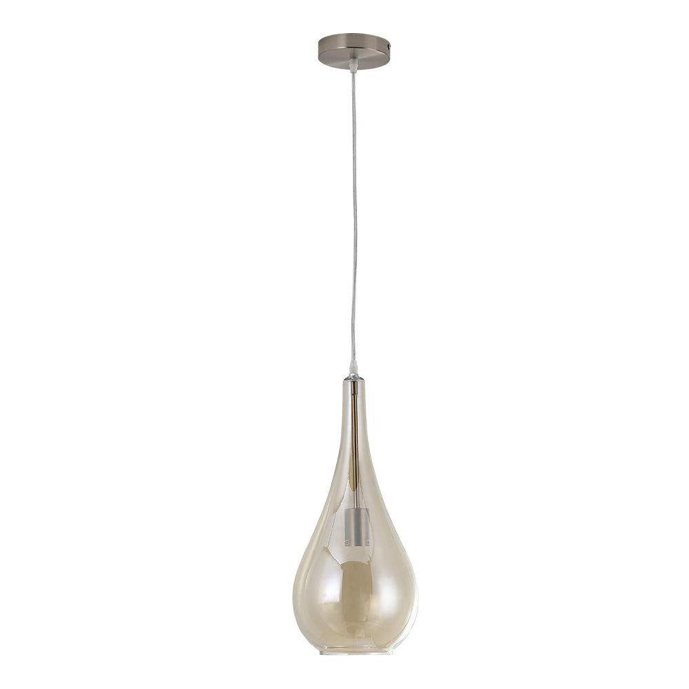 Droplet Glass 1 Head Pendant Light Fixture