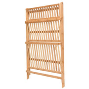 96cm Height 3 Tier Wood Plant Stand Folding Garden Display Racks