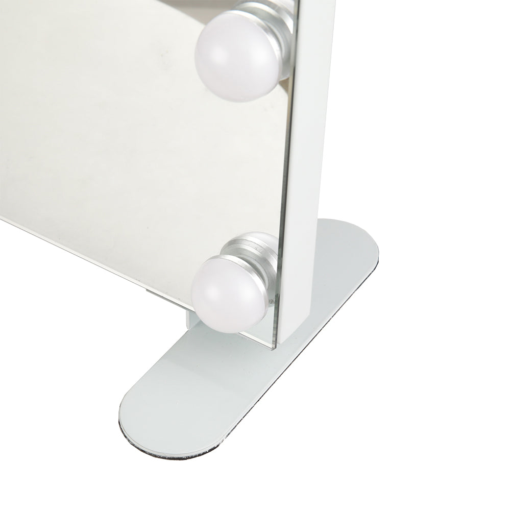 LED Lighted Vanity Mirror with 14 Bulbs for Dressing Room and Bedroom