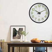 Luminous Quartz Non-Ticking Wall Clock Battery Operated