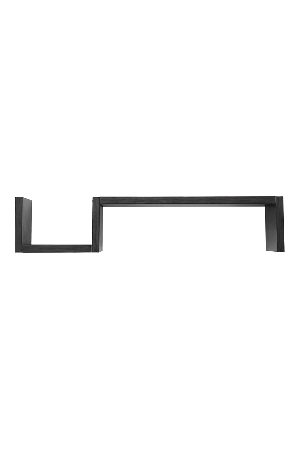 Set of 2 Wooden Wall Mounted Floating Shelves