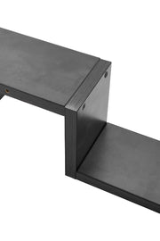 Set of 2 Wooden Wall Mounted Floating Shelves