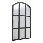 Rustic Arch Wood Window Pane Wall Decor