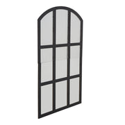 Rustic Arch Wood Window Pane Wall Decor