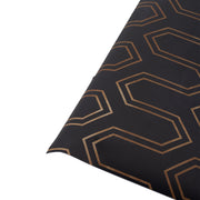 Navy and Gold Geometric Wallpaper
