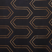 Navy and Gold Geometric Wallpaper