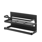 Magnetic Fridge Organizer Metal Kitchen Rack