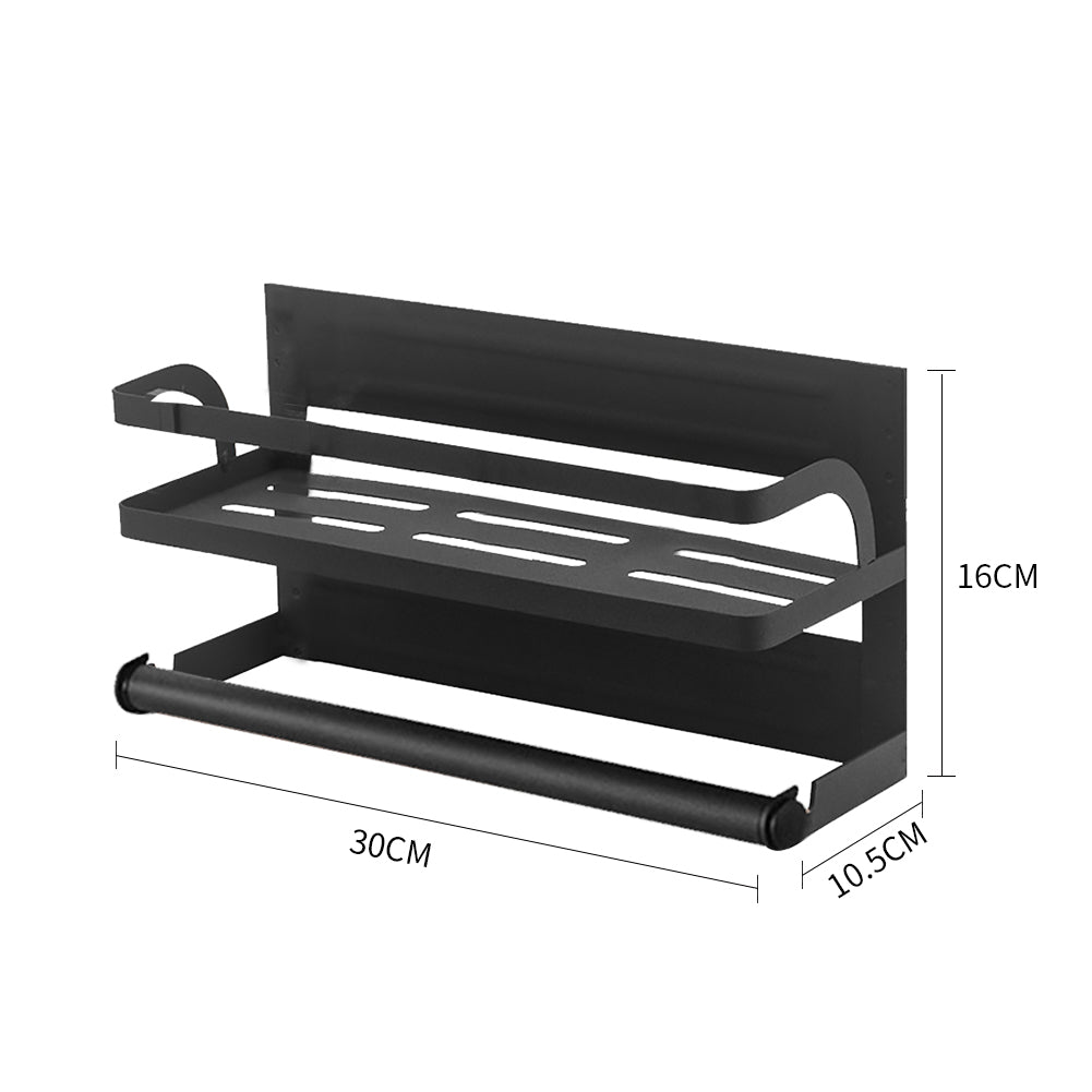 Magnetic Fridge Organizer Metal Kitchen Rack