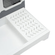 Anti Splash Enclosed Cat Litter Box