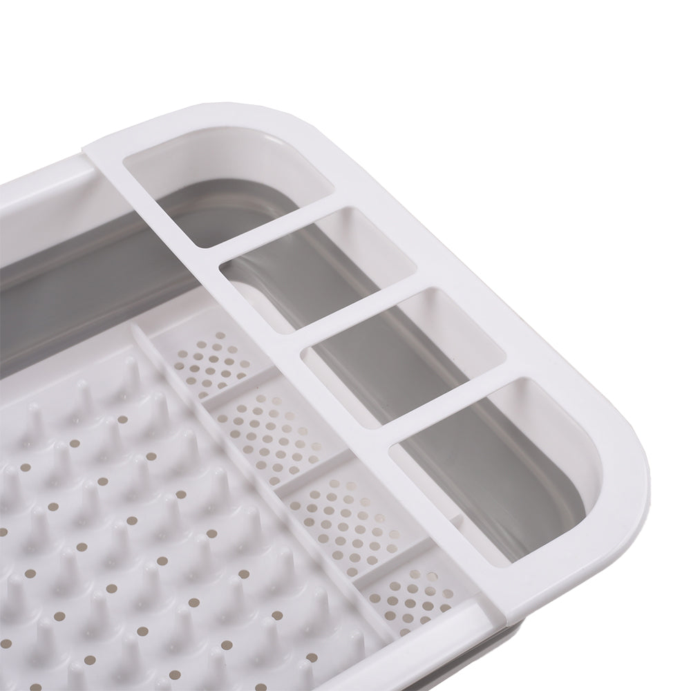Plastic Collapsible Dish Rack Drainer