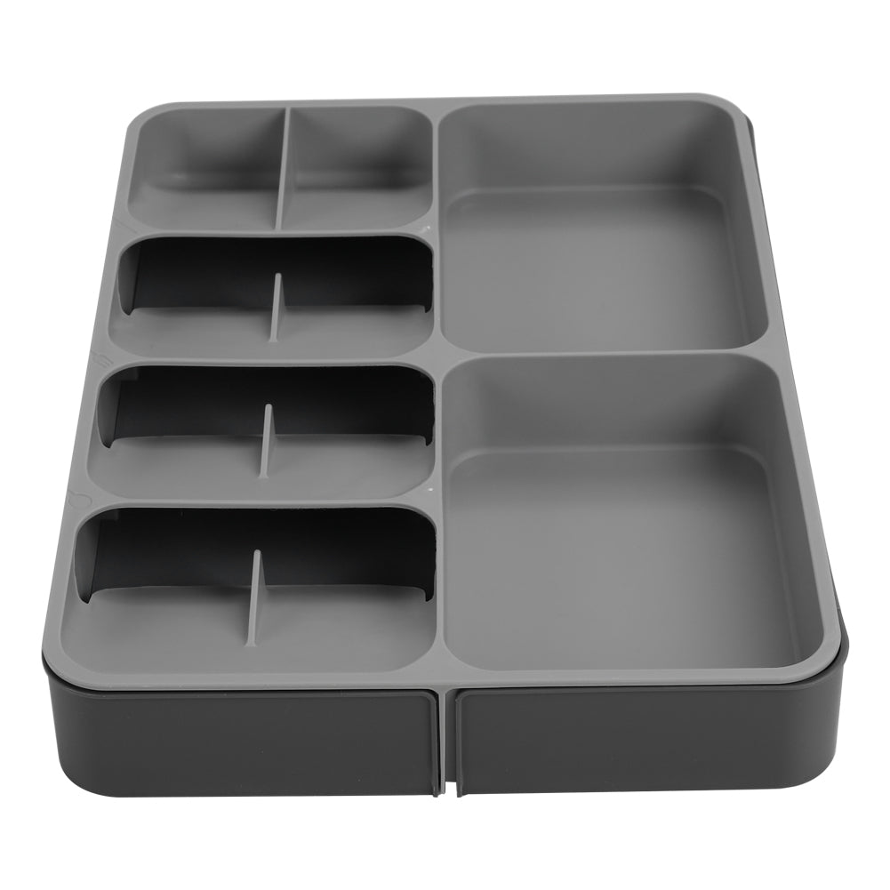 Expandable 12-Compartment Cutlery Tray Drawer Organiser