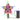 Christmas LED Colourful Star Tree Topper
