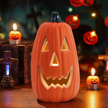 Halloween LED Pumpkin Lantern – Battery Operated Large Decorative Light