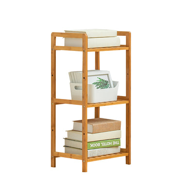 3-Tier Bamboo Wood Book Storage Shelf - Lifeideas