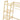 110cm Natural Bamboo Clothes Rack with Shelves and Hooks – Multi-Tier Freestanding Wardrobe Organizer - Lifeideas