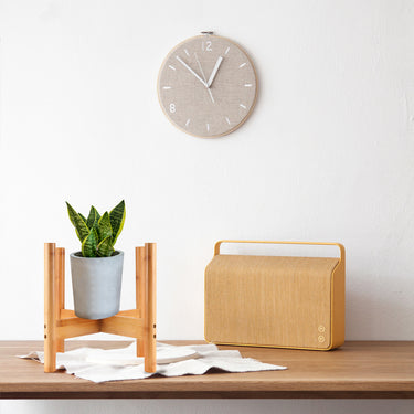 Bamboo Nordic Raised Plant Stand – Eco-Friendly Wooden Planter Holder