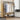 Double Rod Rolling Clothes Rack with Shelf, Metal Garment Organizer