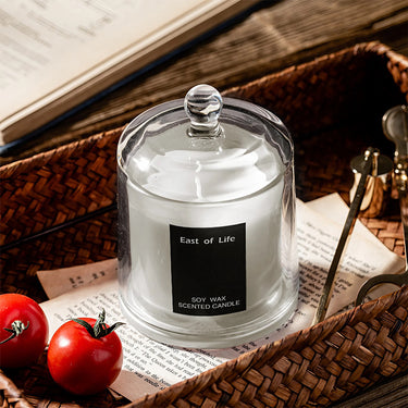 Soy Wax Scented Candle - English Pear & Freesia, Eco-Friendly & Luxurious