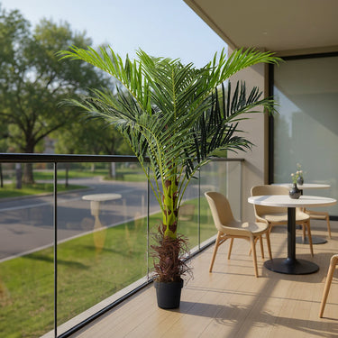 180cm Artificial Palm Tree – Lifelike Indoor Greenery in Pot for Home or Office Décor - Lifeideas