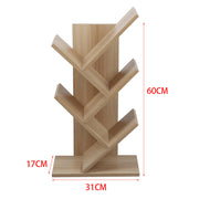 Small Desktop Bookcase Storage Shelf