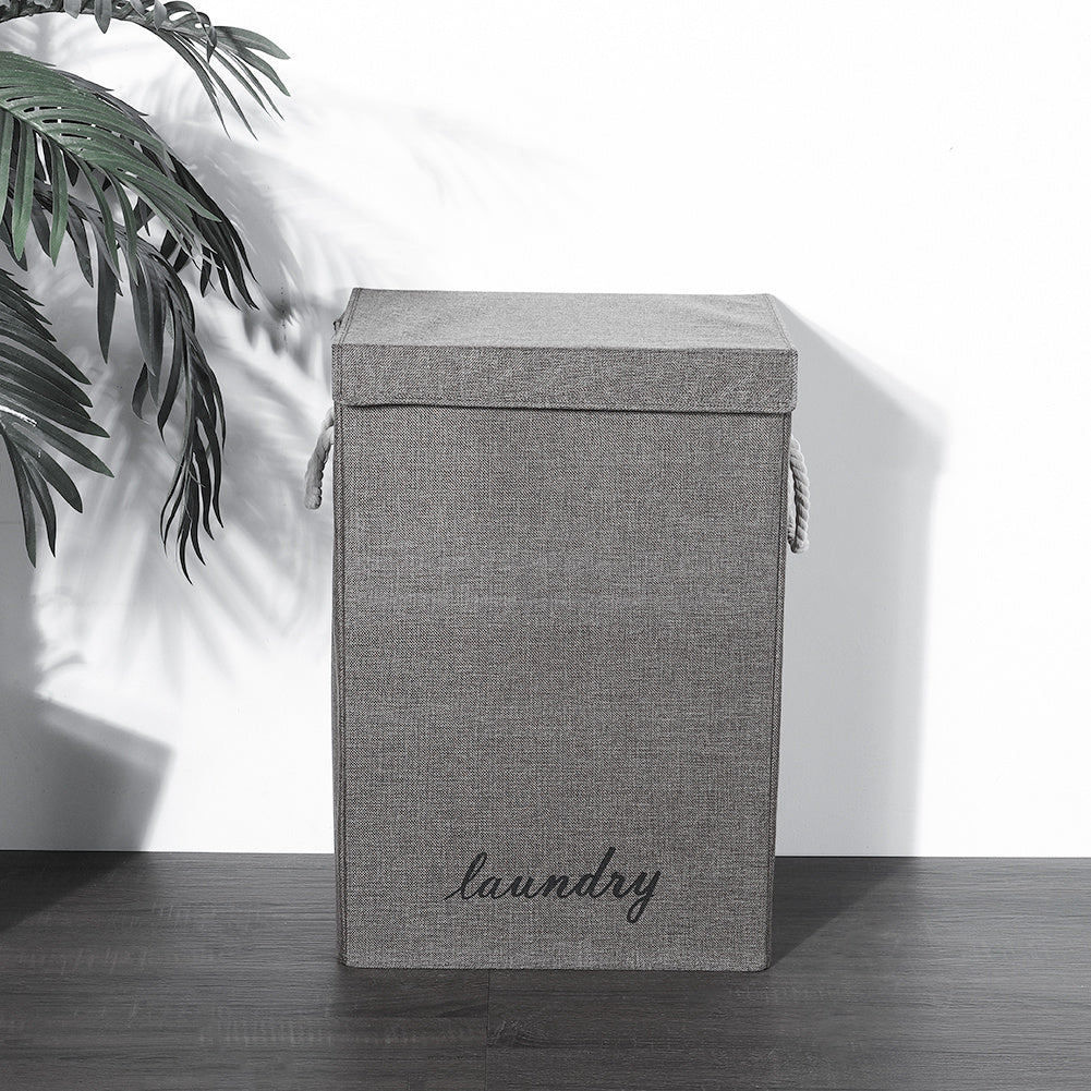 Folding Laundry Baskets for the Home Clothes Hamper with Rope Handles