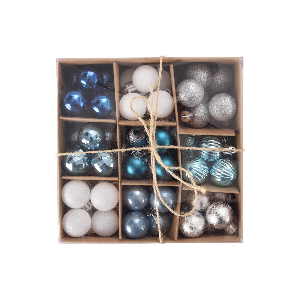 99Pcs Christmas Balls Ornaments for Xmas Tree Hanging Decorations