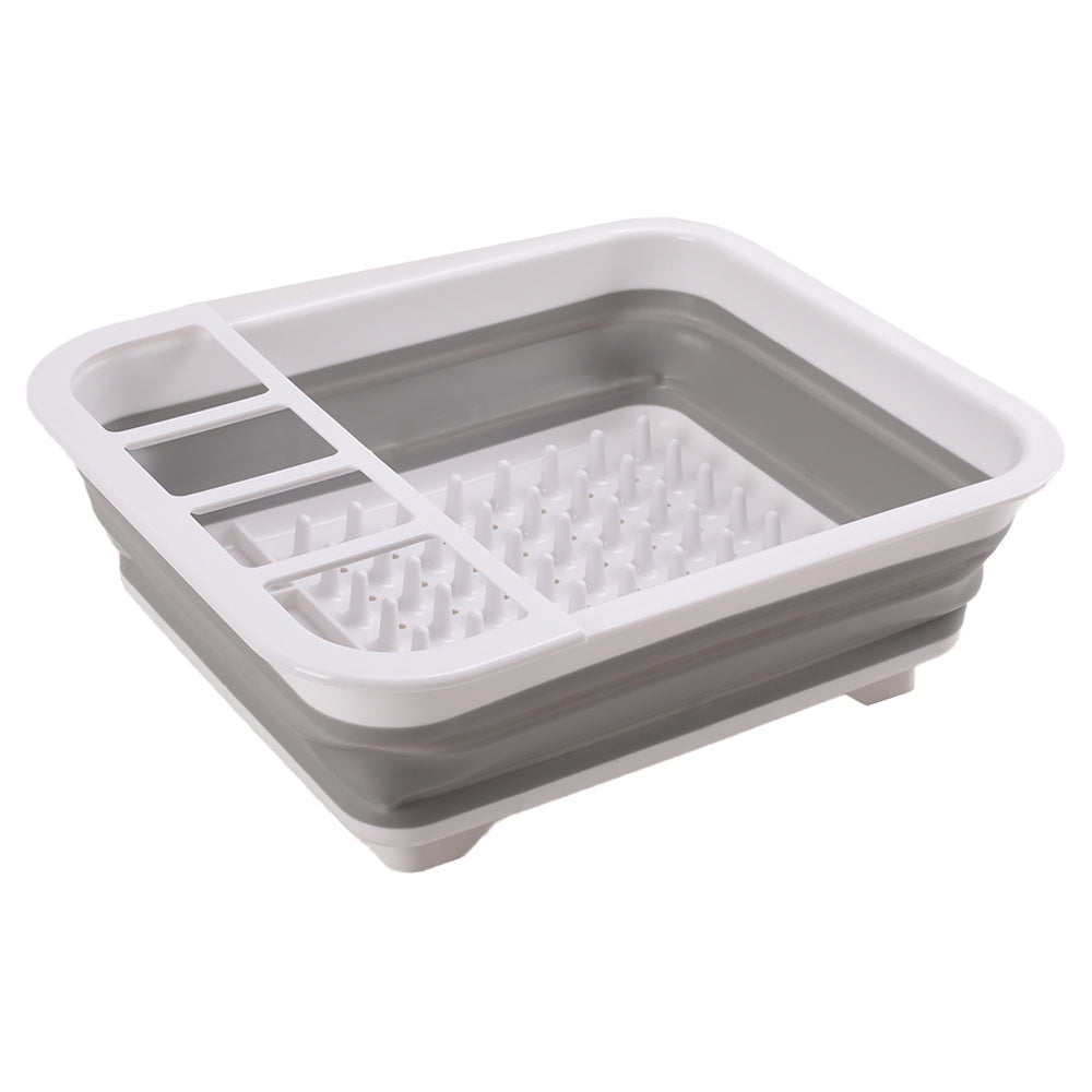 Plastic Collapsible Dish Rack Drainer