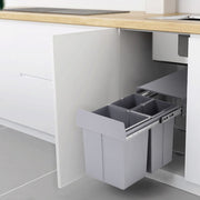 40L Pull Out Recycling Waste Bin Kitchen Waste Bins Living and Home 